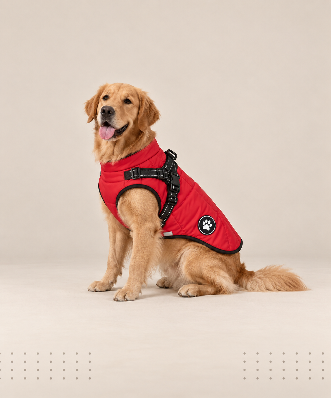 Manteau-Harnais MUSEAU™ — Le 2-en-1 qui change les balades de votre chien