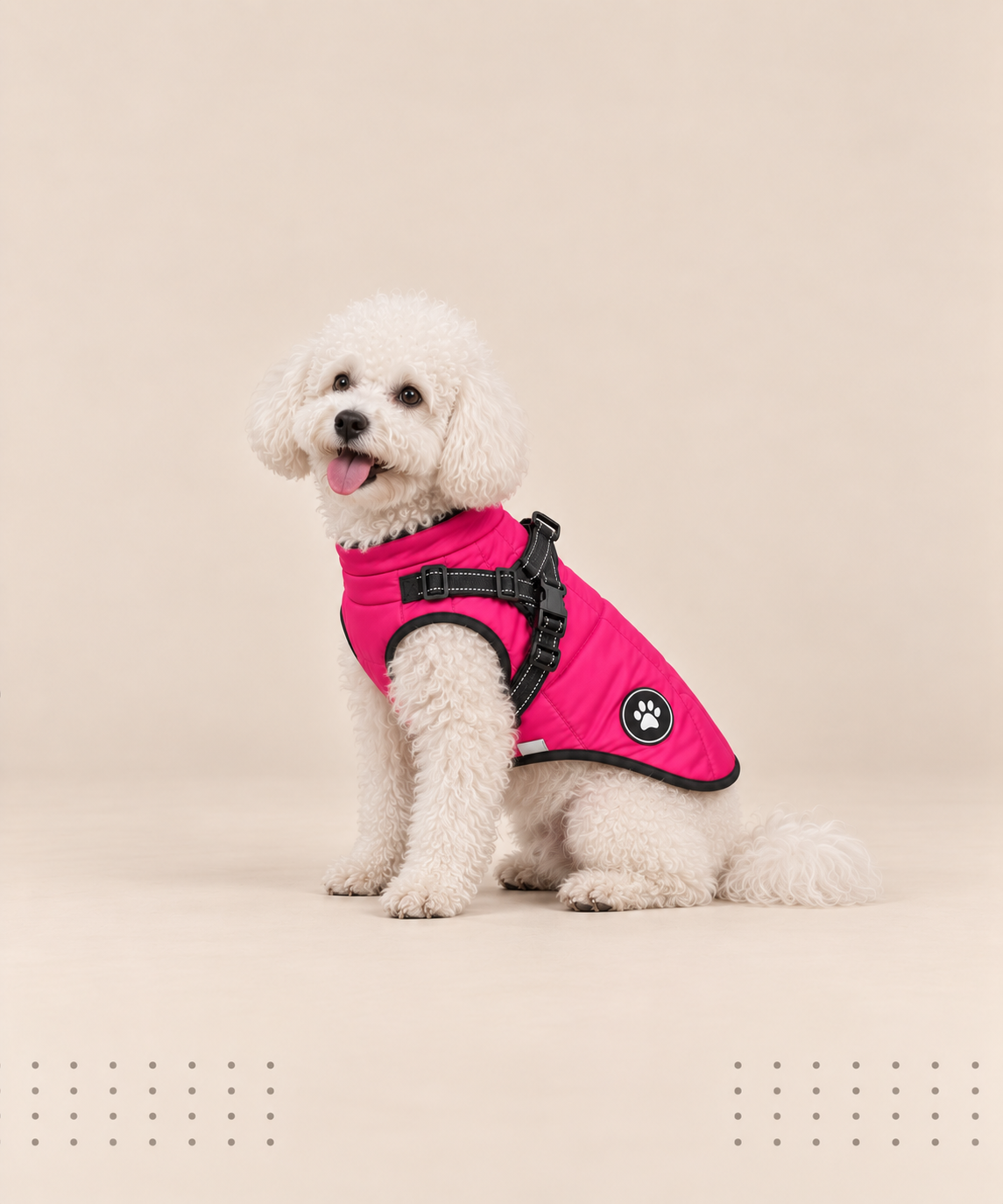 Manteau-Harnais MUSEAU™ — Le 2-en-1 qui change les balades de votre chien