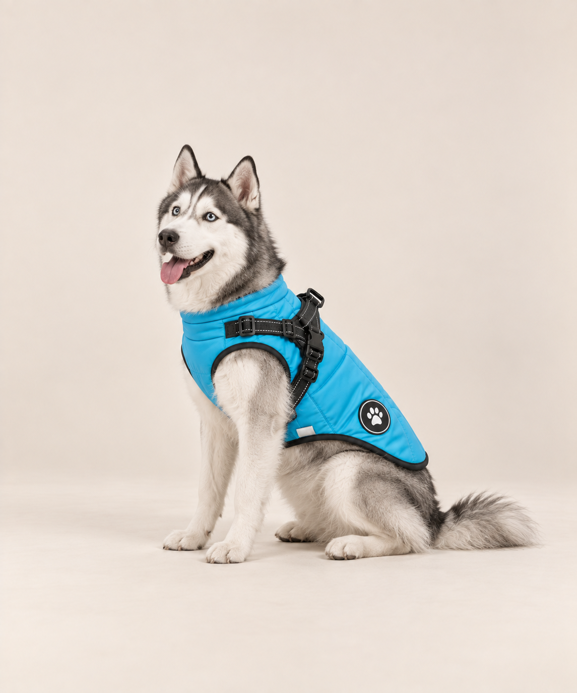 Manteau-Harnais MUSEAU™ — Le 2-en-1 qui change les balades de votre chien