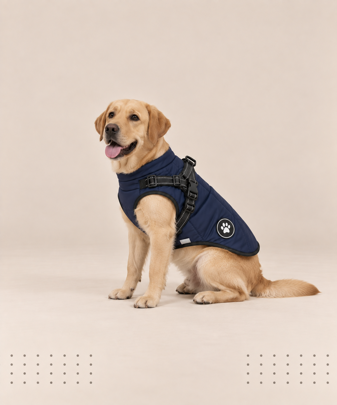 Manteau-Harnais MUSEAU™ — Le 2-en-1 qui change les balades de votre chien