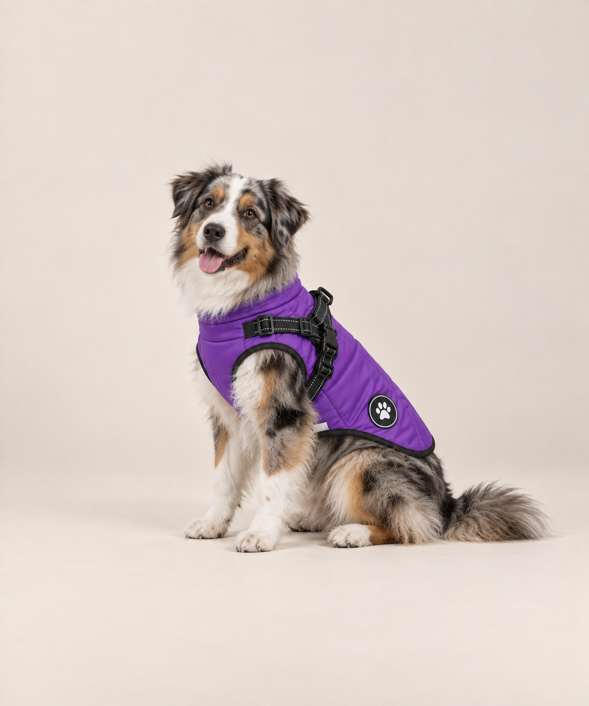 Manteau-Harnais MUSEAU™ — Le 2-en-1 qui change les balades de votre chien